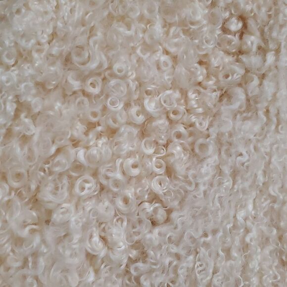 Vintage Reversible Genuine Curly Lamb Fur Coat Size 8 or M - Picture 8 of 16